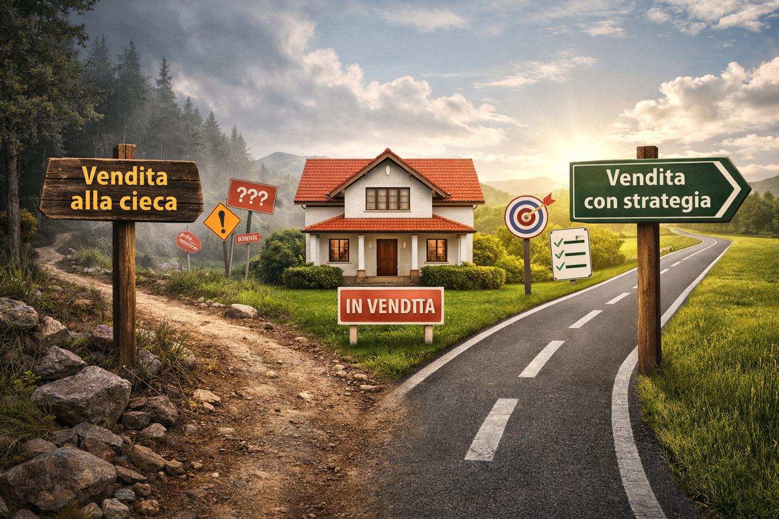 Vendere casa con strategia e non alla cieca